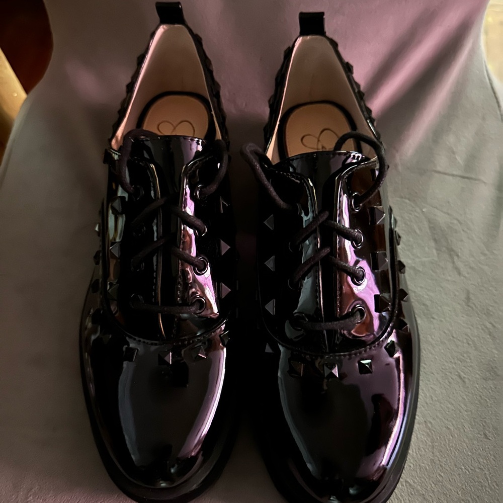 Jessica Simpson Black Patent Leather Women's Shoes